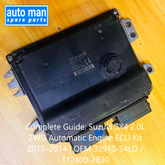 Complete Guide: Suzuki SX4 2.0L 2WD Automatic Engine ECU Kit 2010β2014 | OEM 33910-54LD / 112400-2830