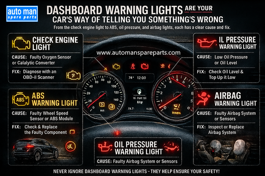 Understanding Your Car’s Dashboard Warning Lights, automan spare parts