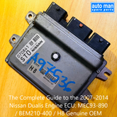 The Complete Guide to the 2007–2014 Nissan Dualis Engine ECU: MEC93-890 / BEM210-400 / H8 Genuine OEM