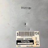 896612A111 Toyota Mark II Blit ECU 1JZFSE Engine Control Unit 89661-2A111 AUTOMAN SPARE PARTS