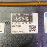 89661-28B50 / 275100-5093 Toyota Estima Engine Control Unit ECU Genuine OEM, automan spare parts