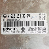 A6121533279 / 0281010796 / ED0038 Mercedes ML-Class W163 ECU CDI Engine Control Unit, automan spare parts