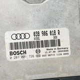 Audi 1118 Ecu Engine Controller unit 038906018R 0281001726
