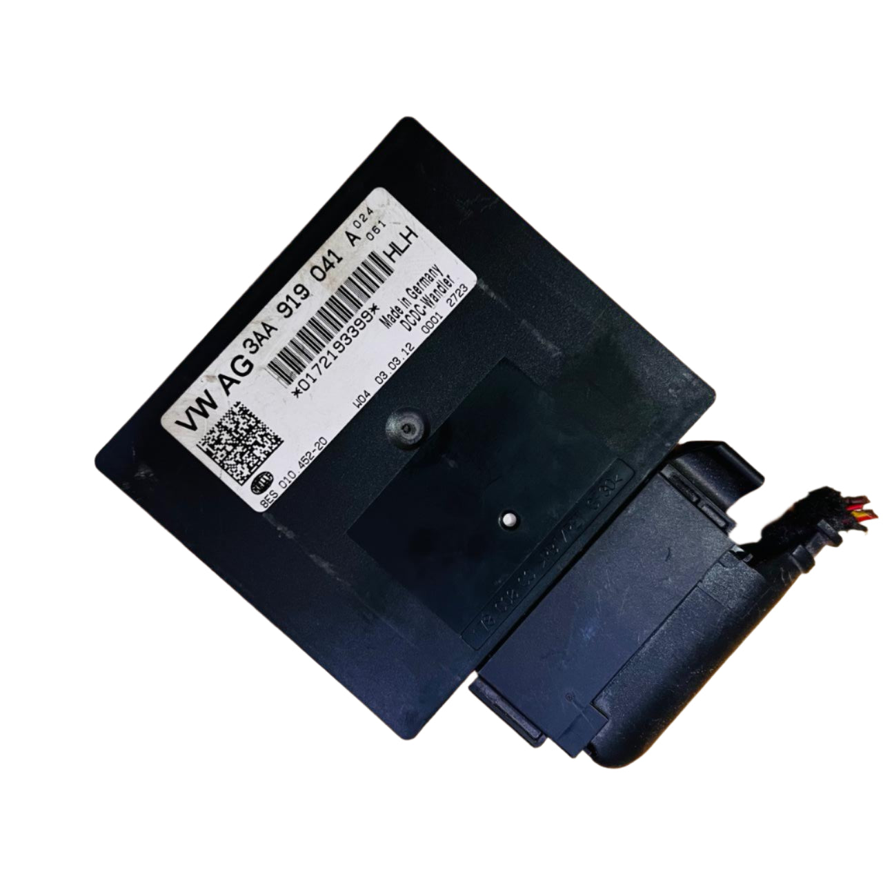 8ES010452-20 VW Golf 6 Scirocco Start-Stop Control Voltage Stabilizer 3AA919041A OEM, automan spare parts