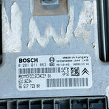 0281011863 Bosch 9659342280 Engine Control Unit ECU for Citroen Peugeot
