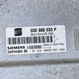 Engine Control Unit VW Polo Seat 03E906033P SIEMENS 5WP4430408 5WP44304
