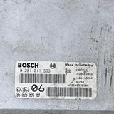Peugeot 607 2002 2.2HDi Engine Control Unit 9652590180 Bosch 0281011393