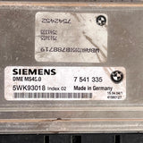 BMW X3 E83 Engine control unit/module 7541335 5WK93018