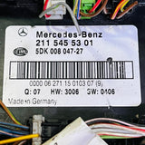 5DK008047-27/ 2115455301 Mercedes Benz E350 W221 W219 Rear Fuse Relay Box, automan spare parts
