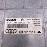 8D0907557C 0261203938/939 Bosch Audi A4 B5 Motor ECU Engine Module Unit