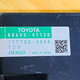 88650-47120 / 177700-5044/ 8865047120 / 1777005044 Toyota Prius+ AC HVAC Control Module, automan spare parts