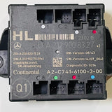 Mercedes-Benz Rear Left Door Control Module A2129008327