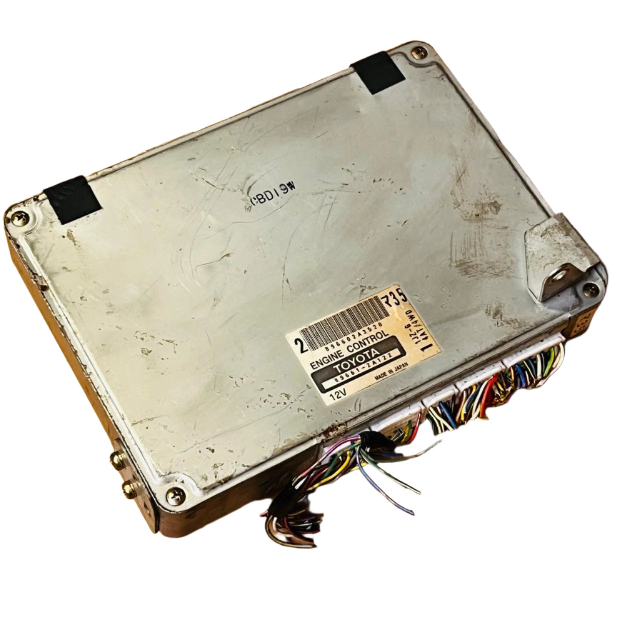 89661-2A122 Toyota Mark II Blit ECU 1JZG JZX115W Engine Control Unit 896612A122 AUTOMAN SPARE PARTS