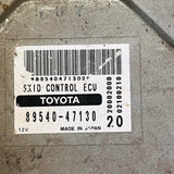 89540-47130, 89540471302, 02100210, 8954047130 Toyota Prius 02100210 ABS Skid Control Module, automanspareparts
