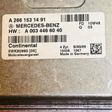 A2661531491 / A0034466040 / 5WK90990 ECU Mercedes A-Class Engine Control Unit, automan spare parts