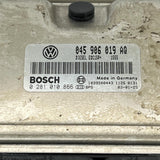 Used VW Polo 9N diesel Bosch engine control unit 045906019AQ, 0281010866
