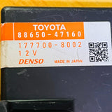 88650-47160 / 177700-8002/ 8865047160 / 1777008002 Toyota Prius A/C Control Module Denso, automan spare parts
