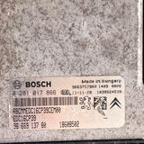 MITSUBISHI OUTLANDER 2012 2.2 DIESEL Engine control unit ECU 0281017866