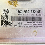 06A906032QE / 0261208553 Volkswagen Jetta 2.5L ECU Genuine Used, automan spare parts