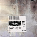 275000-1783 TOYOTA 2000-2003 Crown 2JZFSE ECU 89661-3F190 Engine Control Unit AUTOMAN SPARE PARTS