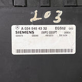 MERCEDES C CLASS W203 Automatic Gearbox TCM A0345454332 5WP20005FT