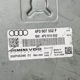 4F0907552F AUDI A4 ECU Engine control unit 5WP4534601, automan spare parts