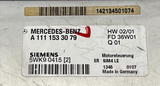2005 MERCEDES C CLASS C200 2.0 PETROL ENGINE CONTROL ECU A1111533079 #C2-4