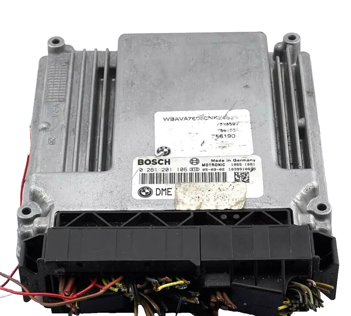 BMW 3 E90 E91 Engine control unit module ECU 0261201106 /7557290
