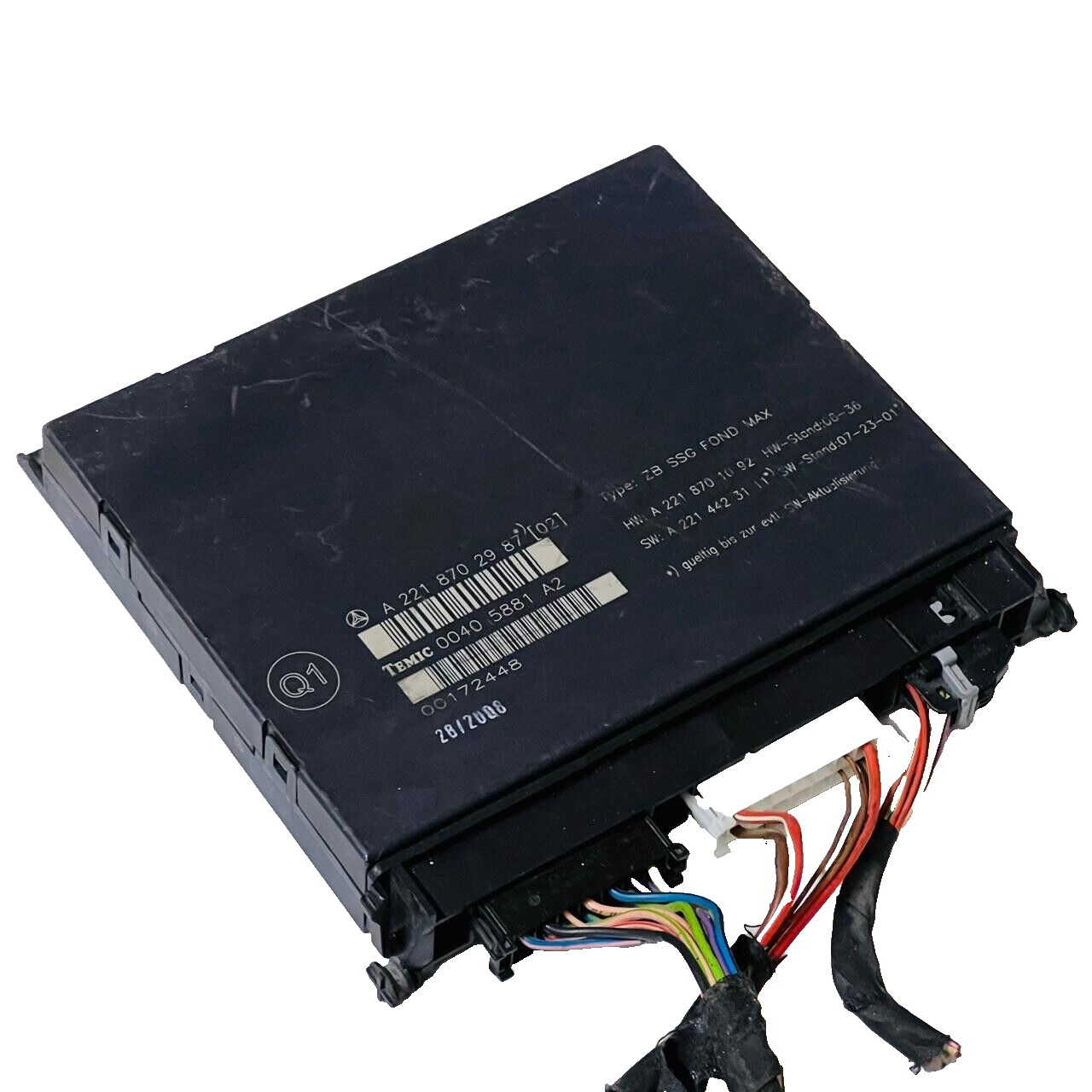 2007-2013 Mercedes-Benz S550 S63 Seat Control Module - A2218702987 / 00405881A2