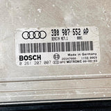 Audi A6 S6 C5 4B 2002 Engine Control Unit / Module 3B0907552AP 0261207007