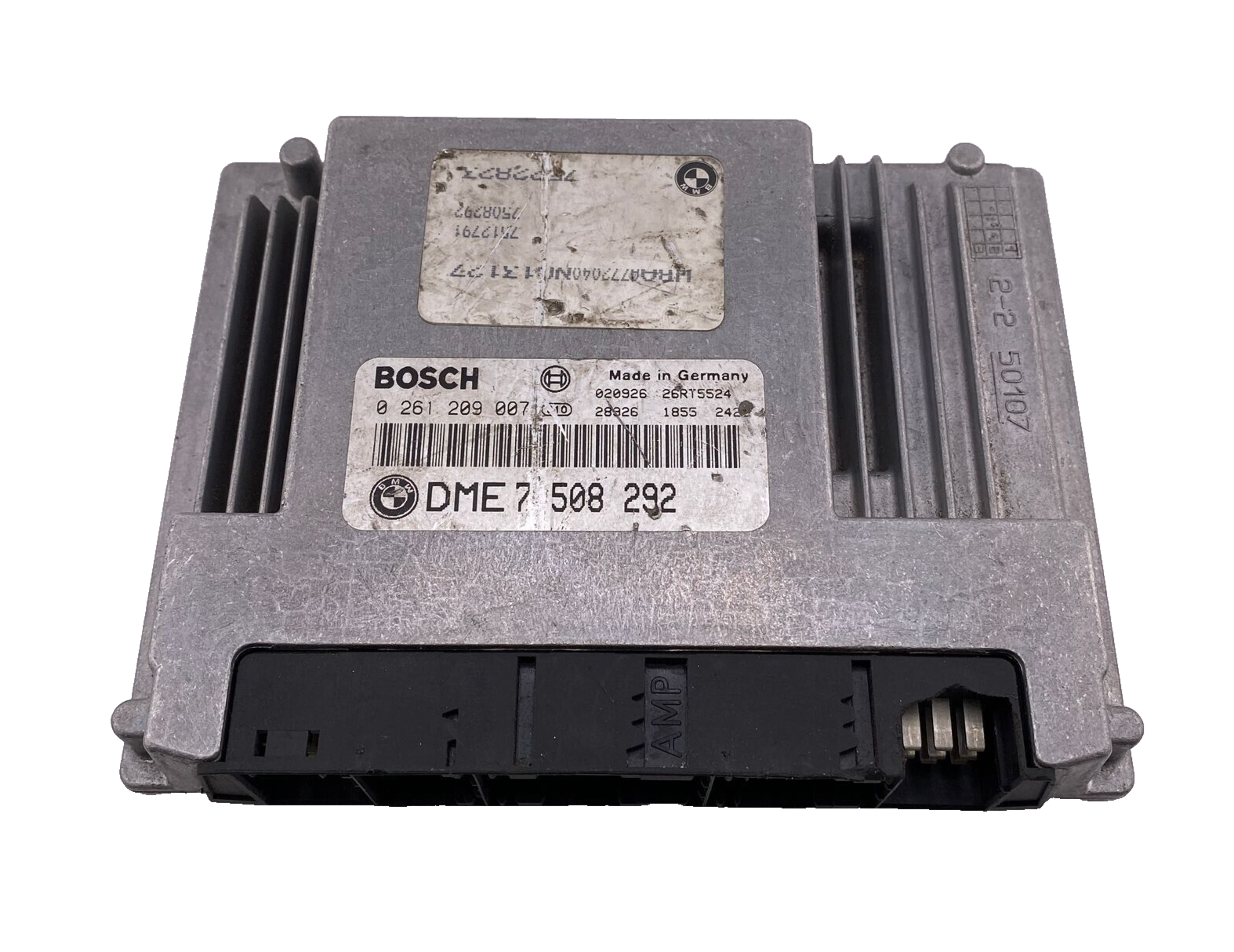 BMW 3 SERIES E46 7508292 0261209007 26RT5524 ENGINE CONTROL UNIT ECU