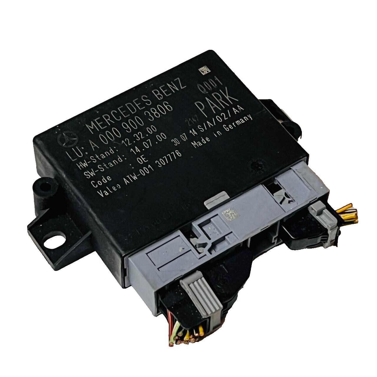 MERCEDES BENZ C CLASS W205 PARKING SENSOR CONTROL MODULE 2015 A0009003806 307776