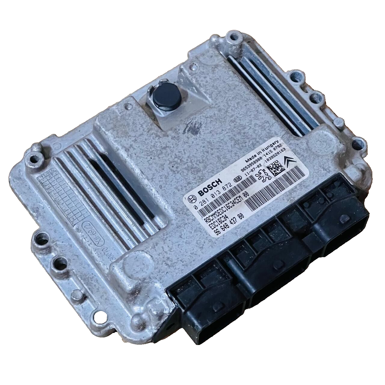 Peugeot W359 309 Engine Control Unit ECU 0281013872 / 9664843780 / 9653958980, automan spare parts
