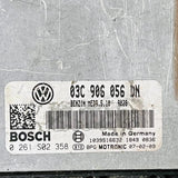 06 VW Golf mk5 1.6 FSI Engine Control Module ECU 03c906056dn 0261s02358