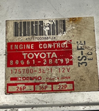 Control unit TOYOTA CARINA 1757003881 , 896612B490 89661-2B490