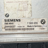 1999- 2000 BMW 528i Engine Control Unit ECU 5WK9037- 7500255 OEM