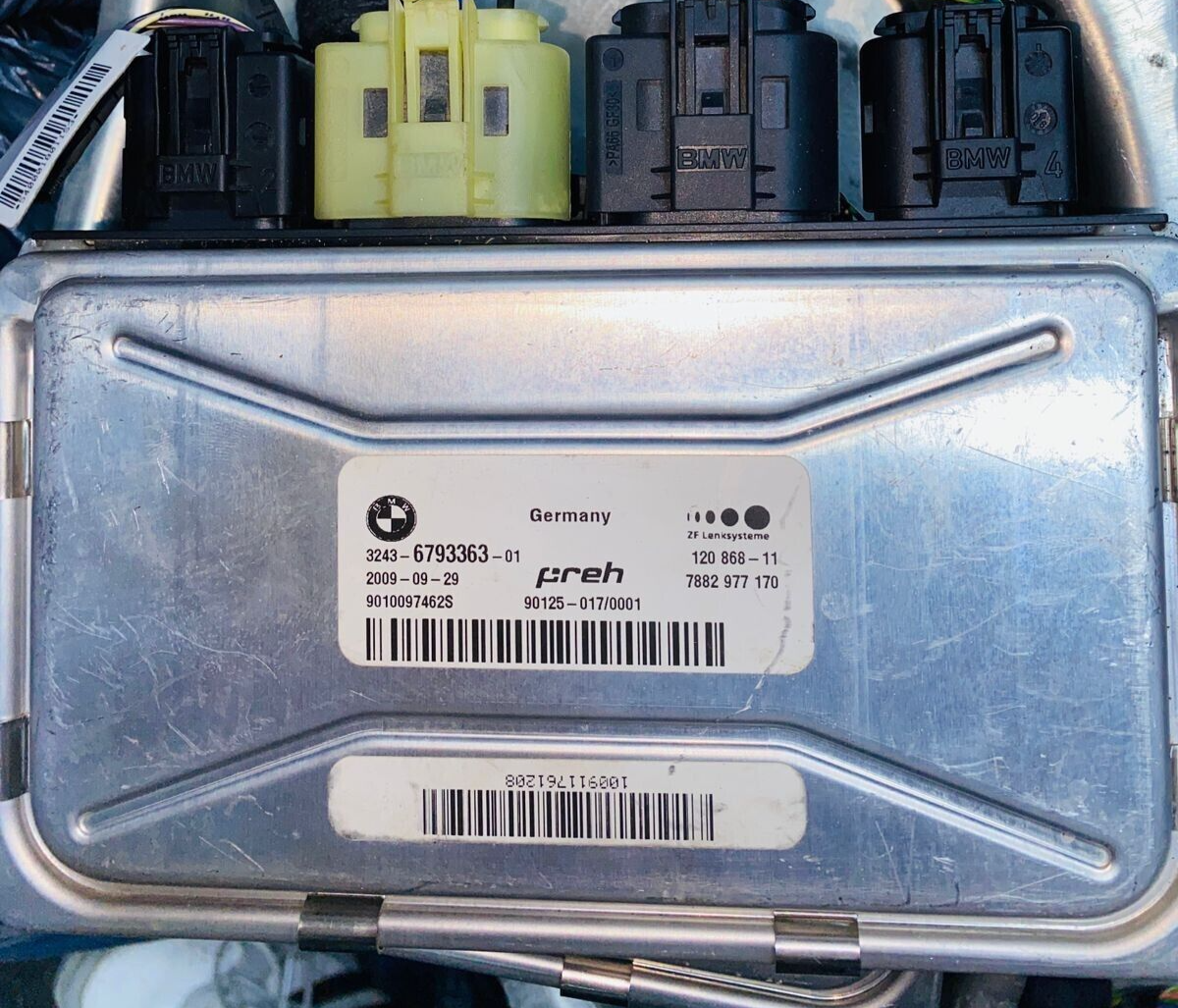 09-19 BMW F01 F10 F07 F12 5 6 7 SERIES RWD ACTIVE STEERING CONTROL 3243 6793363