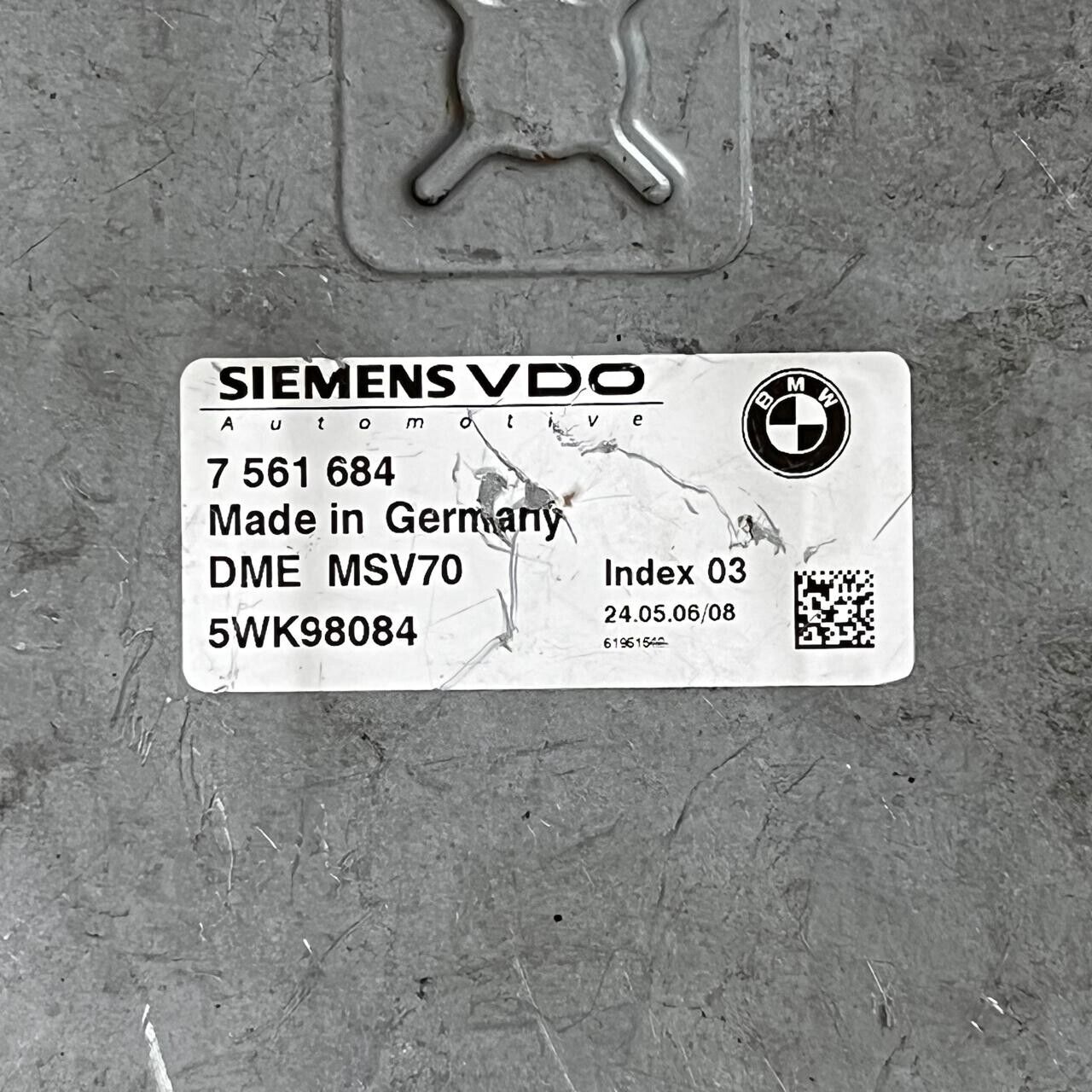 BMW E60 ECM ECU Engine Control Module OEM 2006 2007 5447 / 5WK98084/ 7 561 684