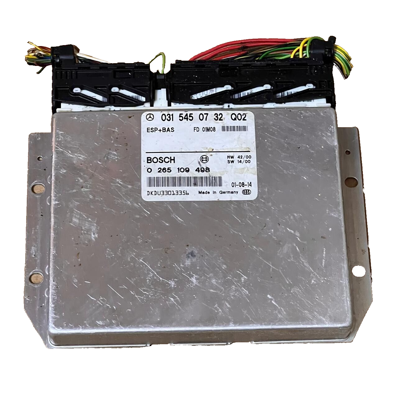 2001-2003 Mercedes CLK ECU ESP BAS 0315450732 Bosch 0265109498 OEM