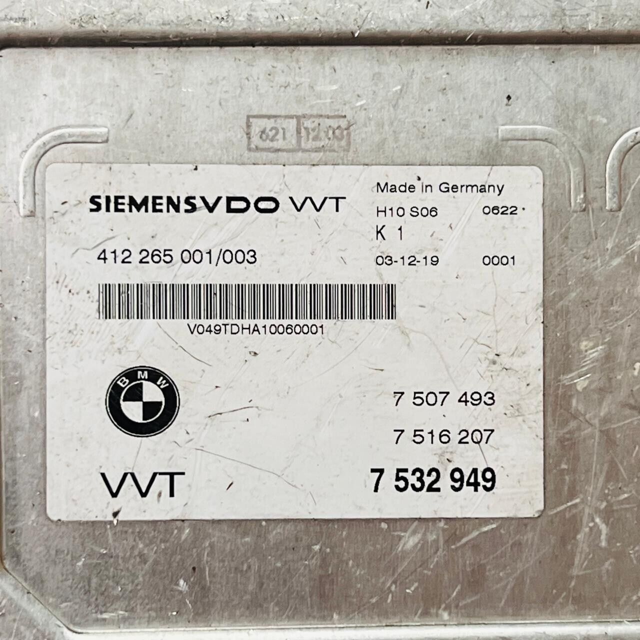 BMW 3 SERIES E46 VALVETRONIC CONTROL MODULE UNIT 412265001/001 7532949