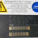 07-09 MERCEDES W221 S550 FRONT LEFT DRIVER SEAT CONTOUR 2218702192 2168204326