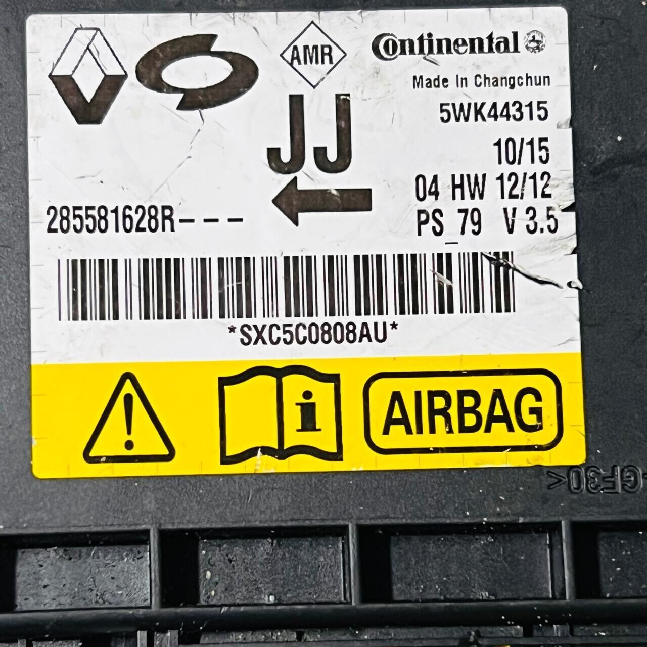 CONTINENTAL SRS Fit Renault Fluence 285581628R 5WK44315-95640