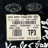 HYUNDAI VELOSTER 1.6 GDI TYRE PRESSURE CONTROL MODULE 2012 958002V300