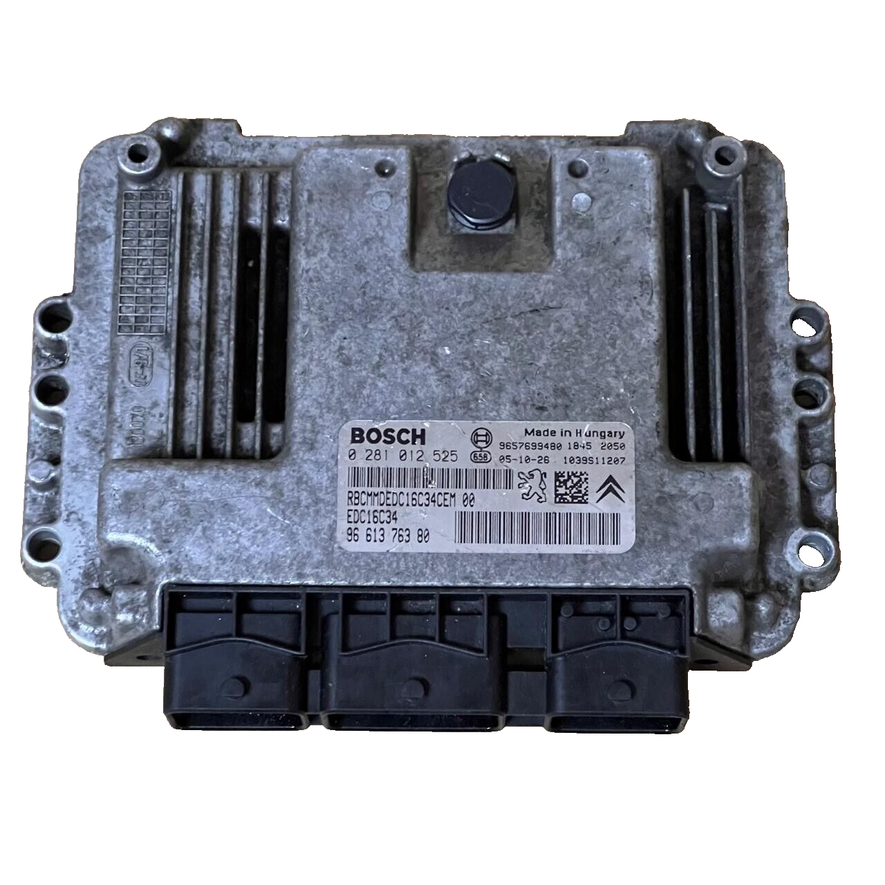 Peugeot Citroen Engine Control Unit ECU - 0281012525 / 9661376380