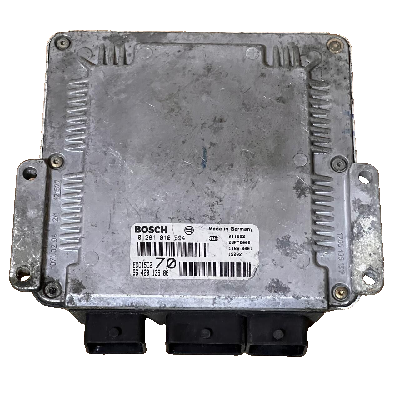 0281010594 / 9642013980 Engine Control Unit Fits Peugeot 206 SEDAN ECU OEM, automan spare parts