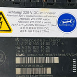 07-09 MERCEDES W221 S550 FRONT LEFT DRIVER SEAT CONTOUR 2269004400 2168204326