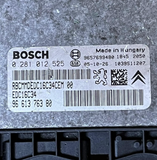 Peugeot Citroen Engine Control Unit ECU - 0281012525 / 9661376380