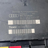 Audi A4 S4 2006 - 2008 Comfort Control Module CCM Anti Theft Locking 8E0959433BT, automan spare parts
