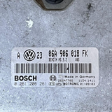 2005 VW GOLF MK4 2.0 PETROL ENGINE CONTROL UNIT ECU 06A906018FK, 0261206261