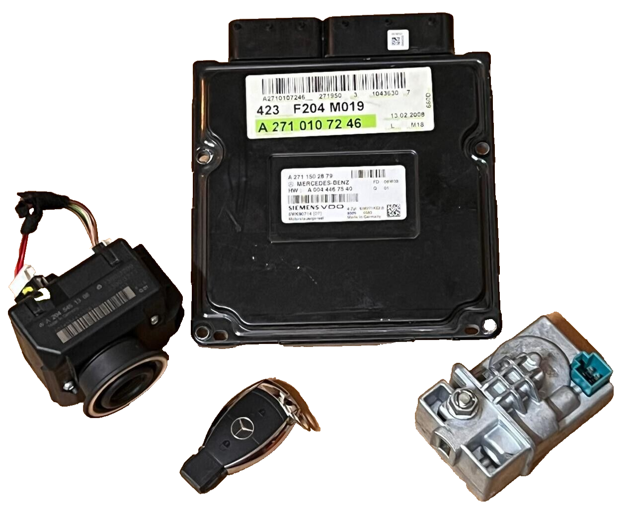 A2710107246, A2711502879 ECU Engine Control Unit Msg Mercedes-Benz (FULL SET )